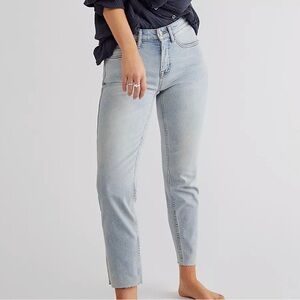 Free People Curvy Vintage Straight Jeans